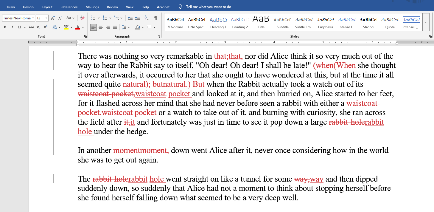  This is even better than Grammarly, you can see tracked changes even in Word Document