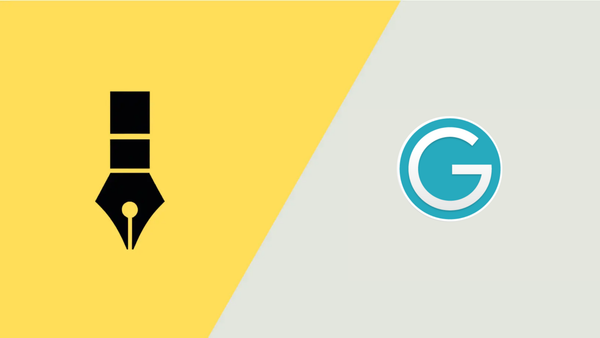 This image shows the logos of Ginger software and editGPT